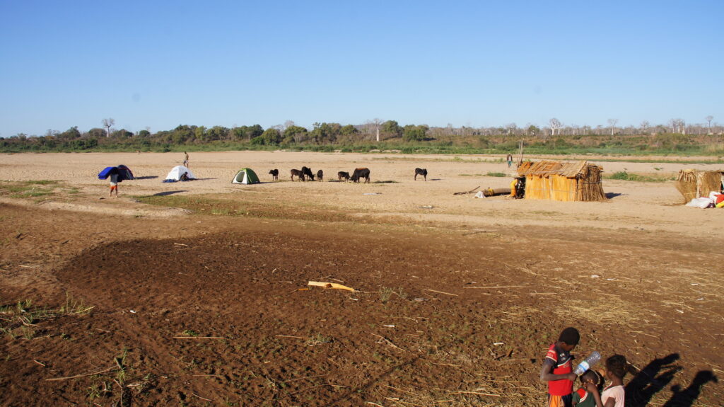 Der Blick auf's Nachtlager